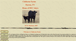 Desktop Screenshot of claibornefarms.net
